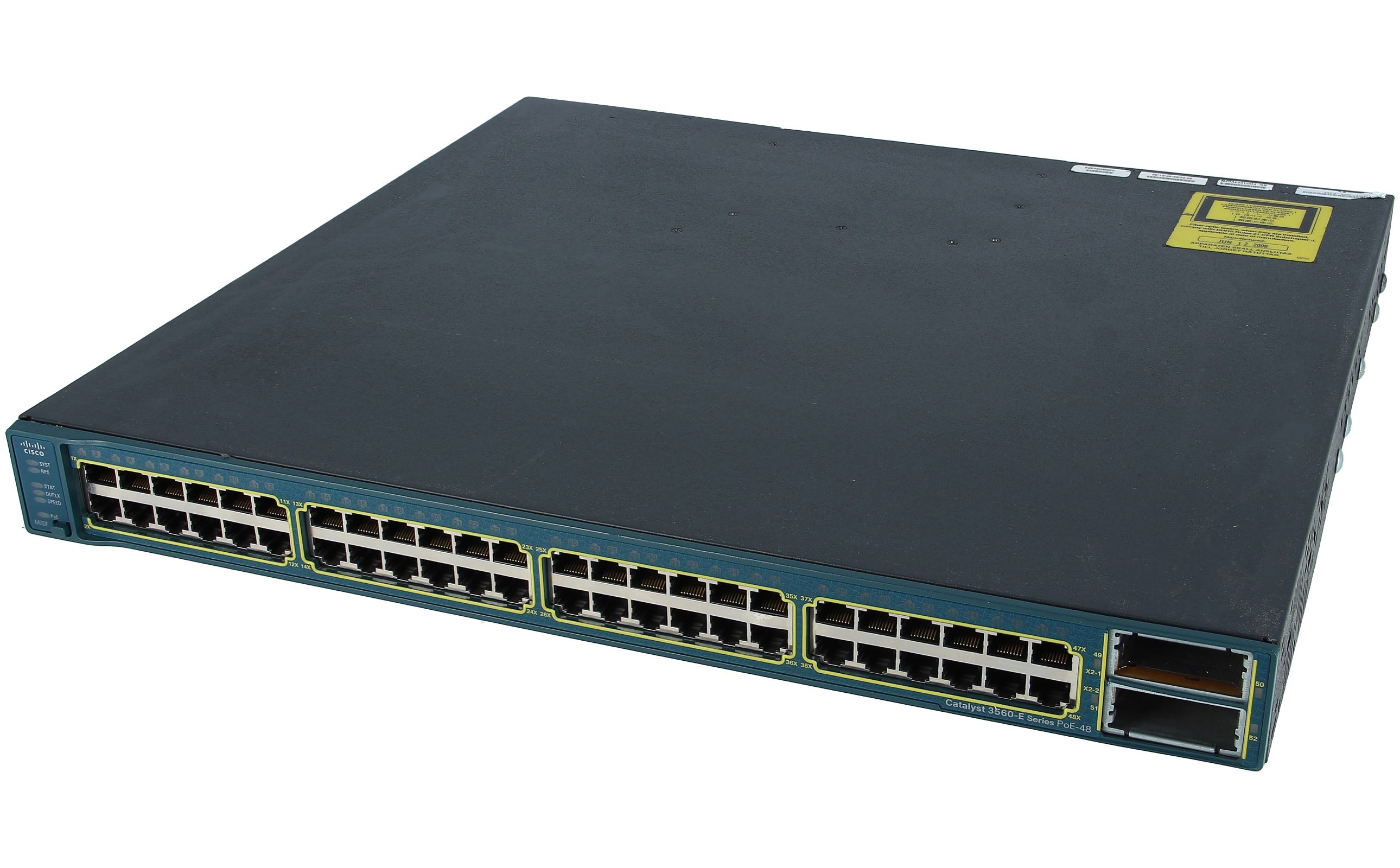 Cisco Catalyst 3560-E 48-Port PoE Switch Gigabit Ethernet
