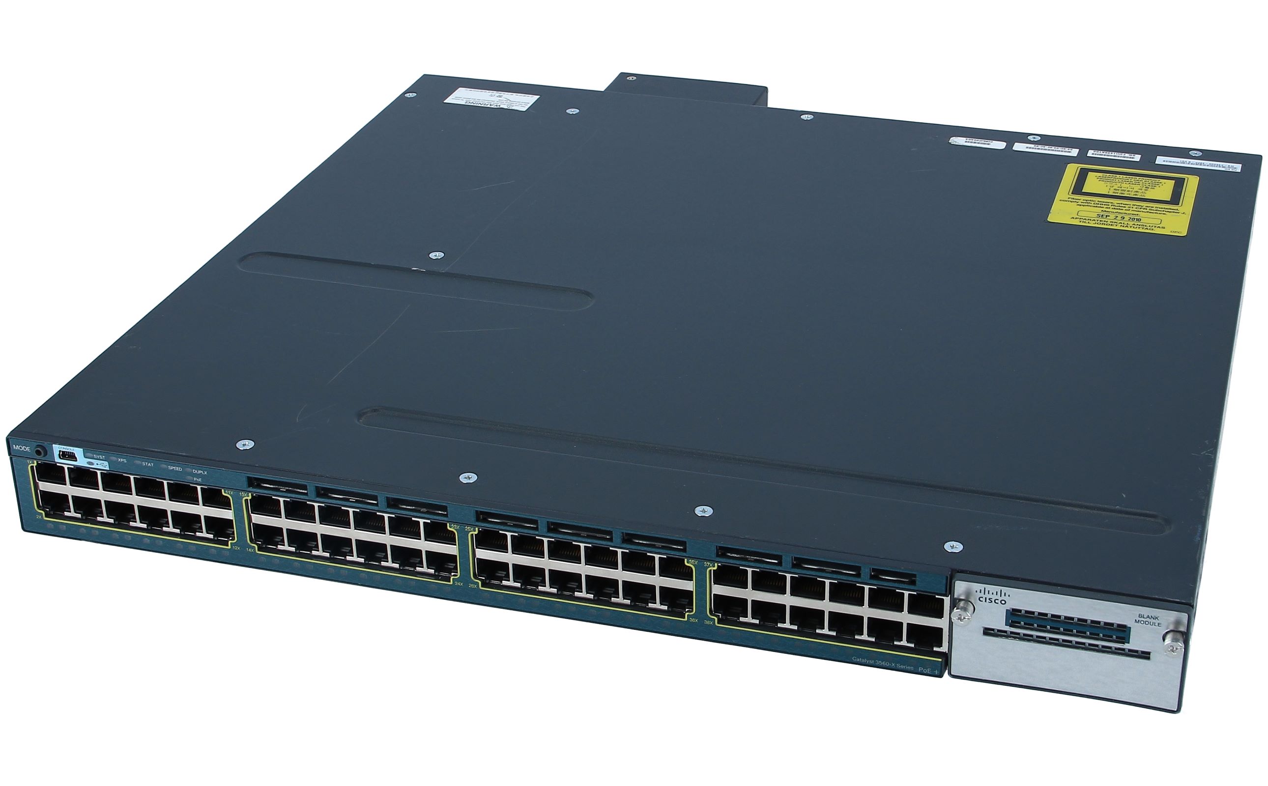 Cisco Catalyst 3560X-48PF-S Switch 48 portów PoE+