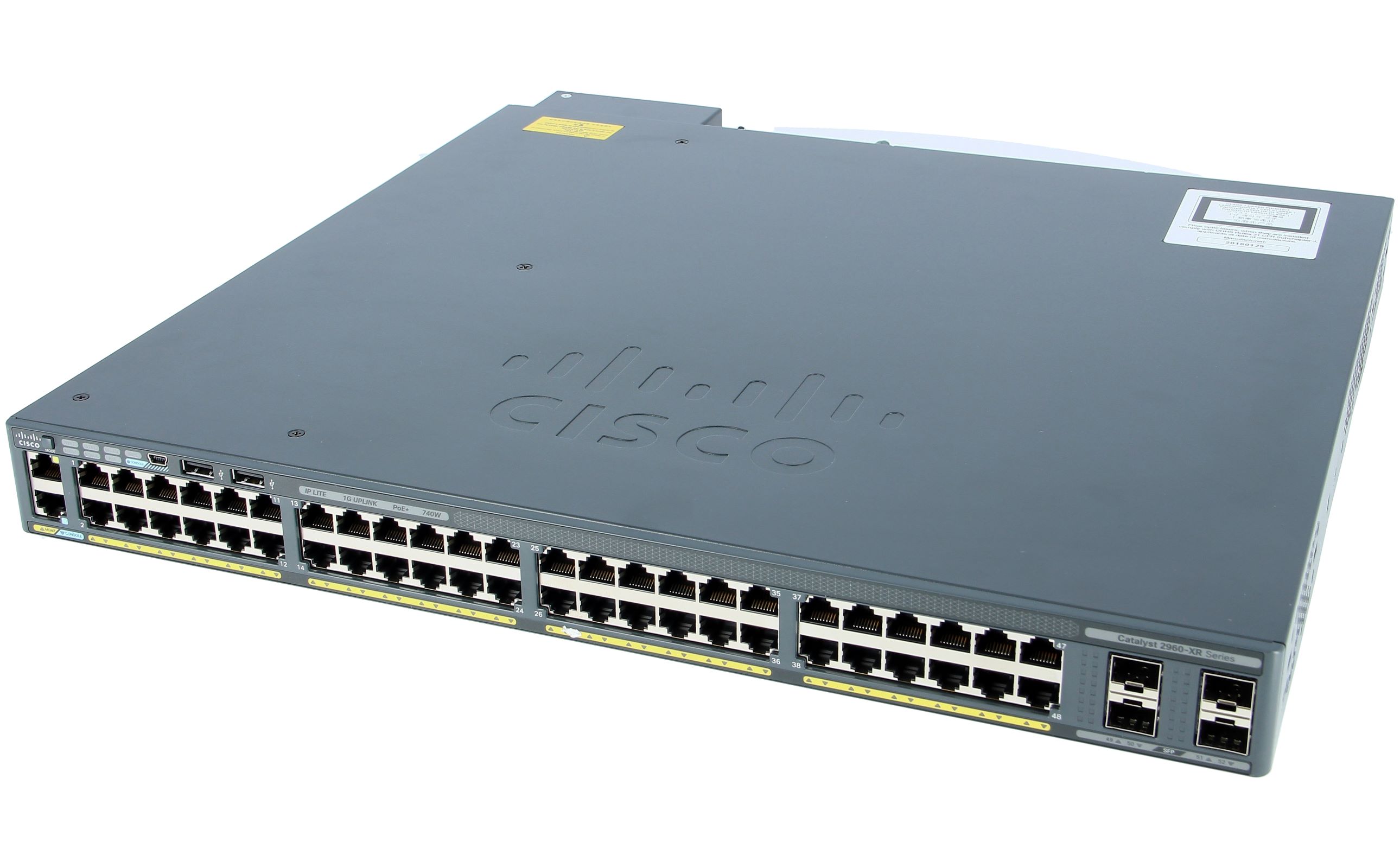 Cisco Catalyst 2960-XR 48-Port Gigabit PoE Switch
