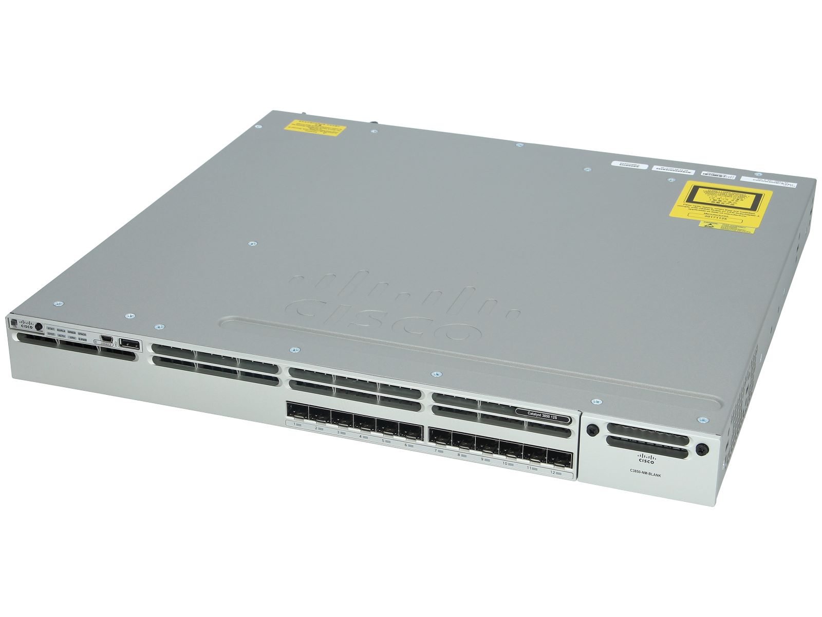 Cisco Catalyst 3850-12S-S Switch 12x10G SFP+ Enterprise