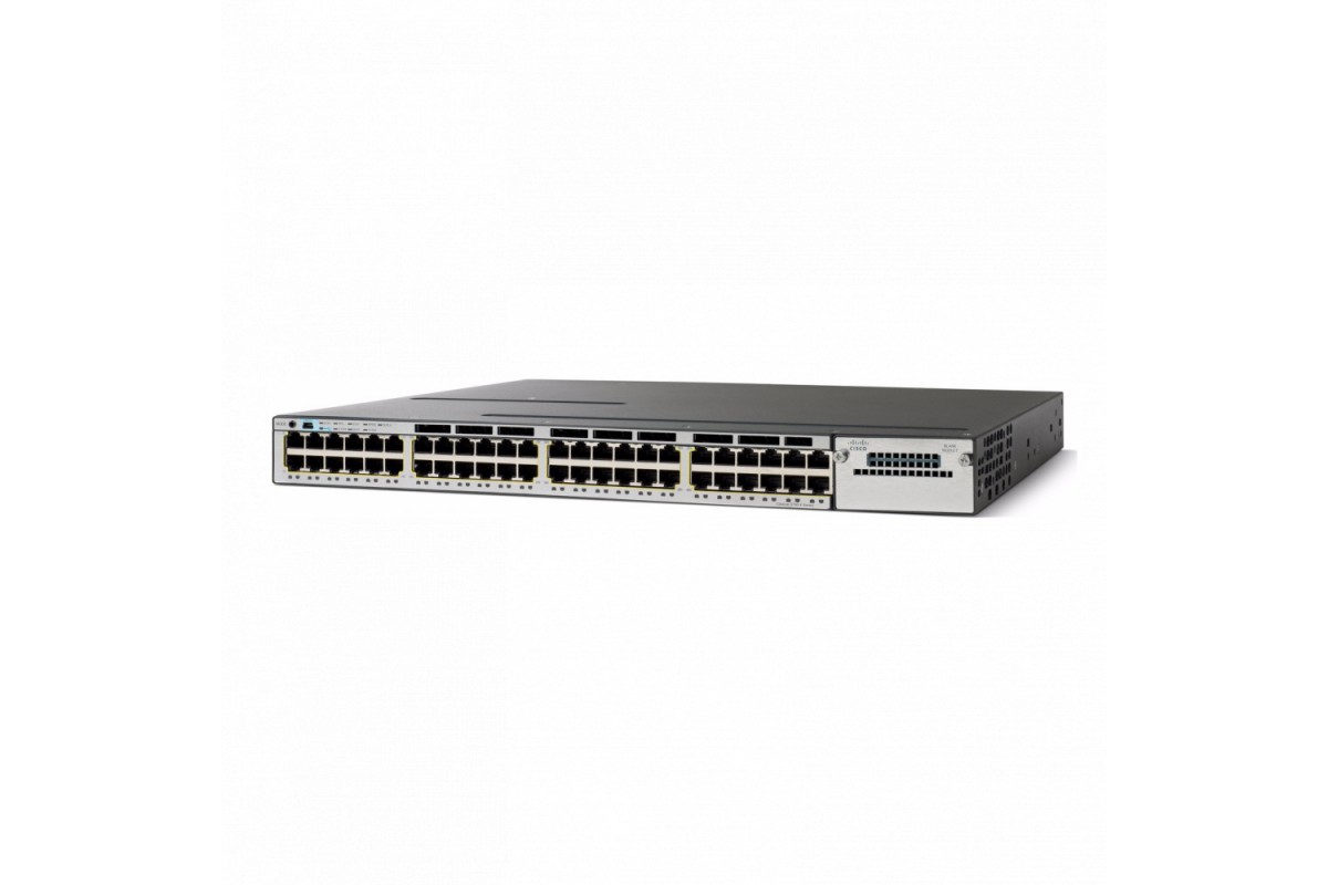 Cisco Catalyst 3850R-48P-E Switch 48x PoE+ Stackable