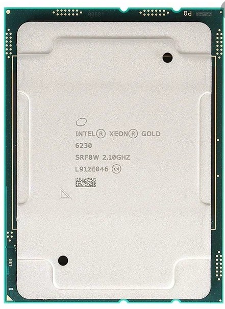 Procesor Dell Intel Xeon Gold 6230 2,1 GHz 20 rdzeni 40 wątków 28 MB