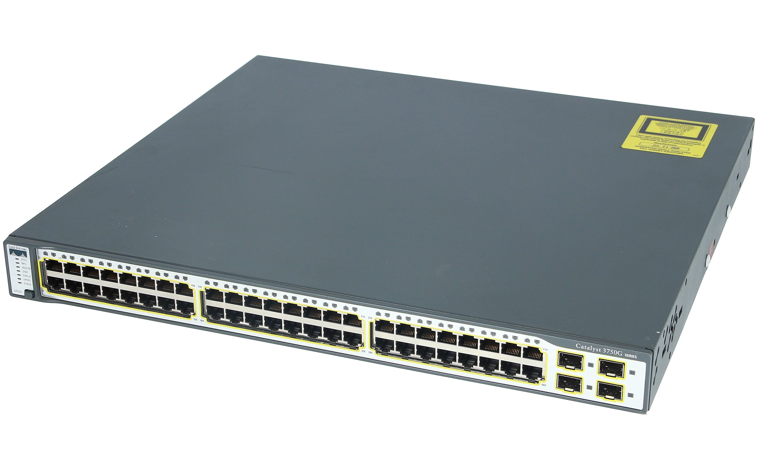 Cisco Catalyst 3750G-48TS-S Switch 48 portów Gigabit Ethernet