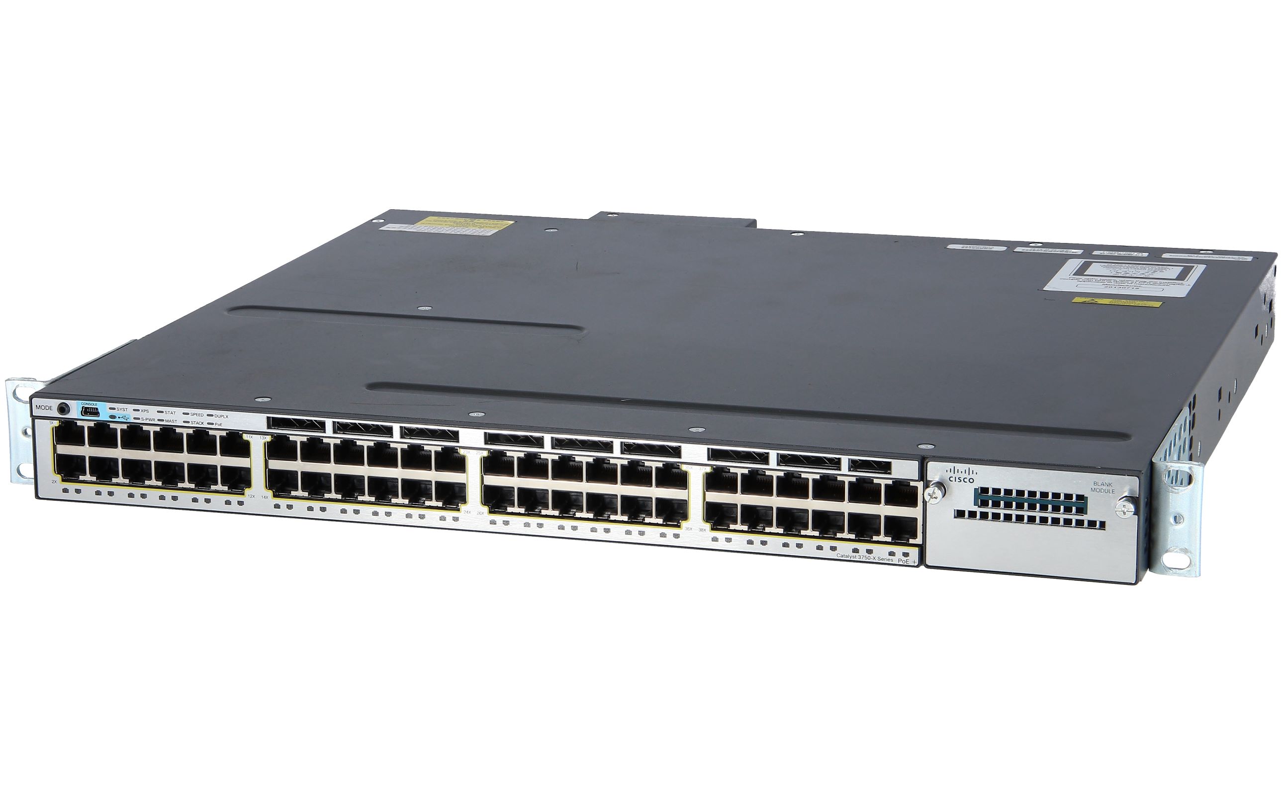 Cisco Catalyst 3750X-48PF-S Switch 48 portów PoE+ zarządzalny